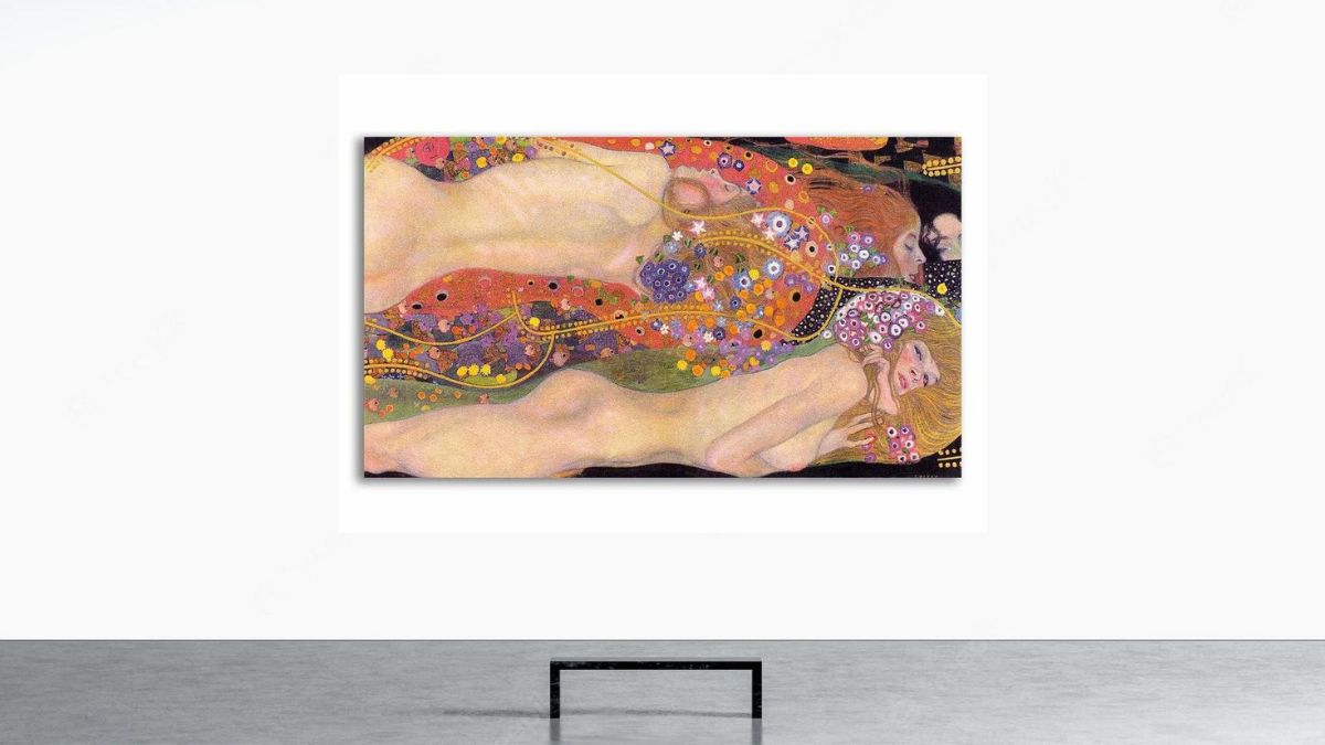 Water Serpents II, also known as Wasserschlangen II by Gustav Klimt shown as one of the most expensive paintings to ever be auctioned 