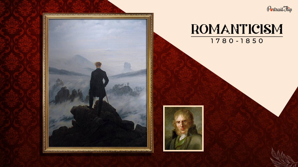 a painting painted during the romanticism period that shows one of the types of art styles