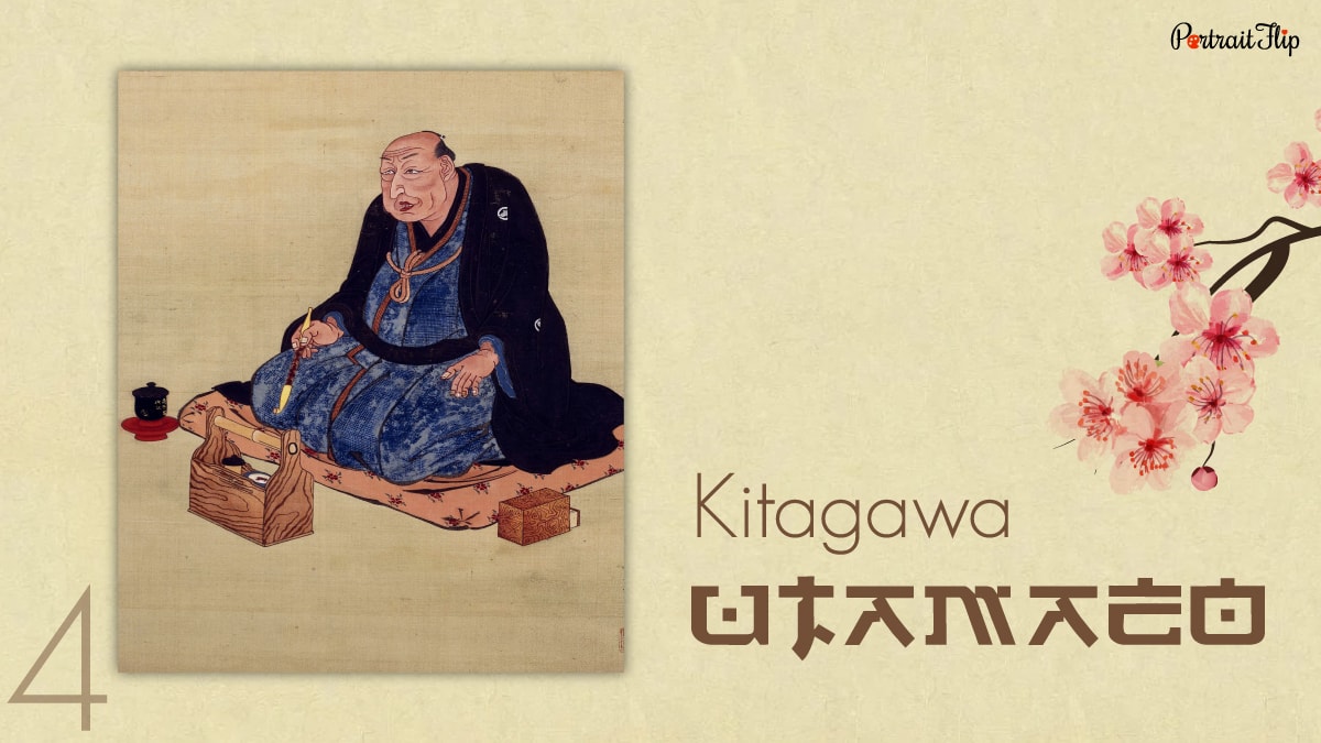 Kitagawa Utamaro, a popular artist from Japan