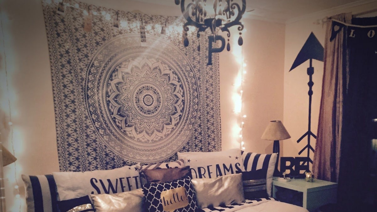 A wall tapestry