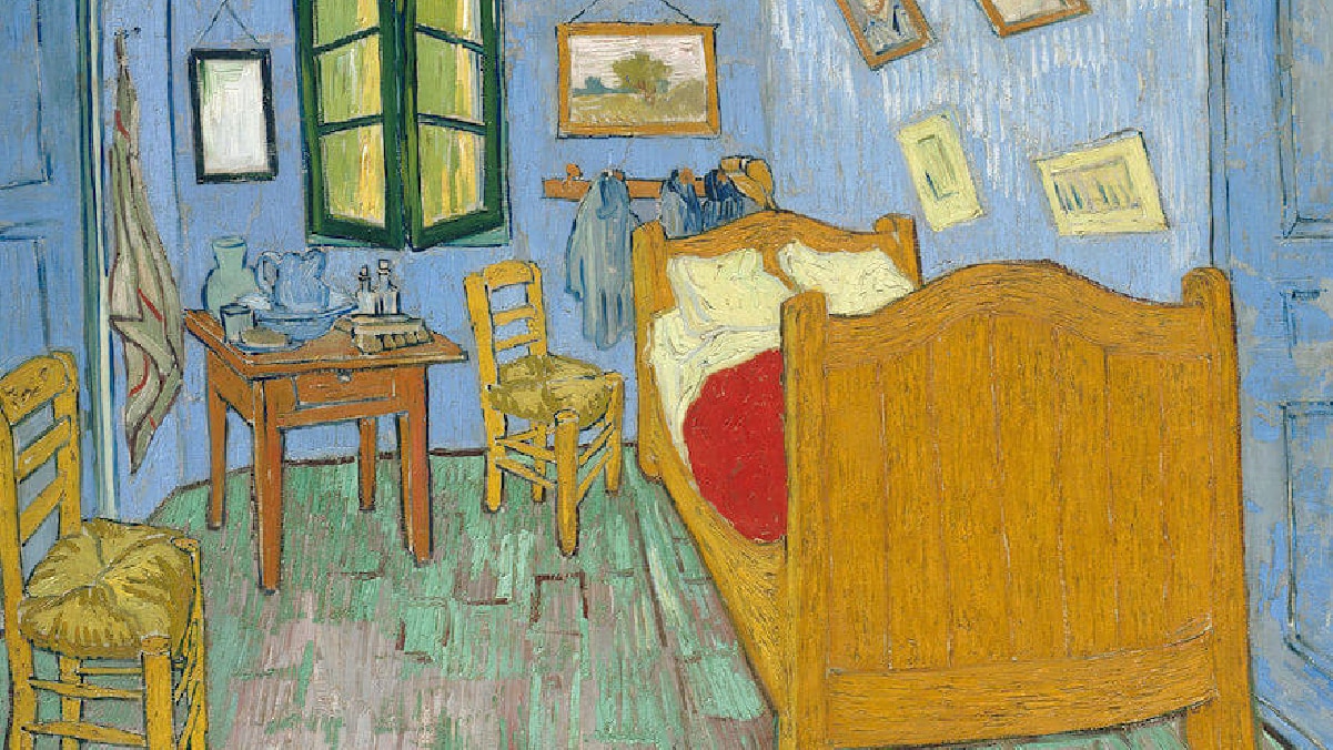 Bedroom in arles van gogh paintings