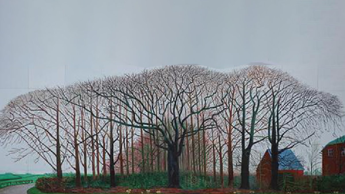 Bigger Trees near Warter by David Hockney