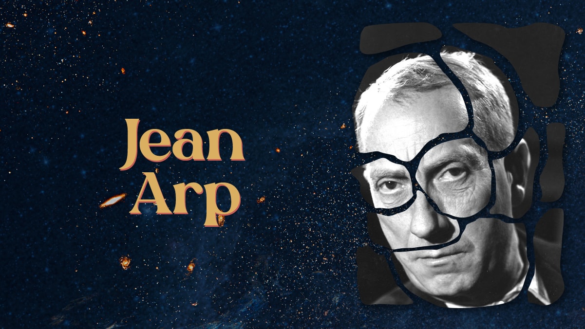 Jean Arp, a famous surrealist artist