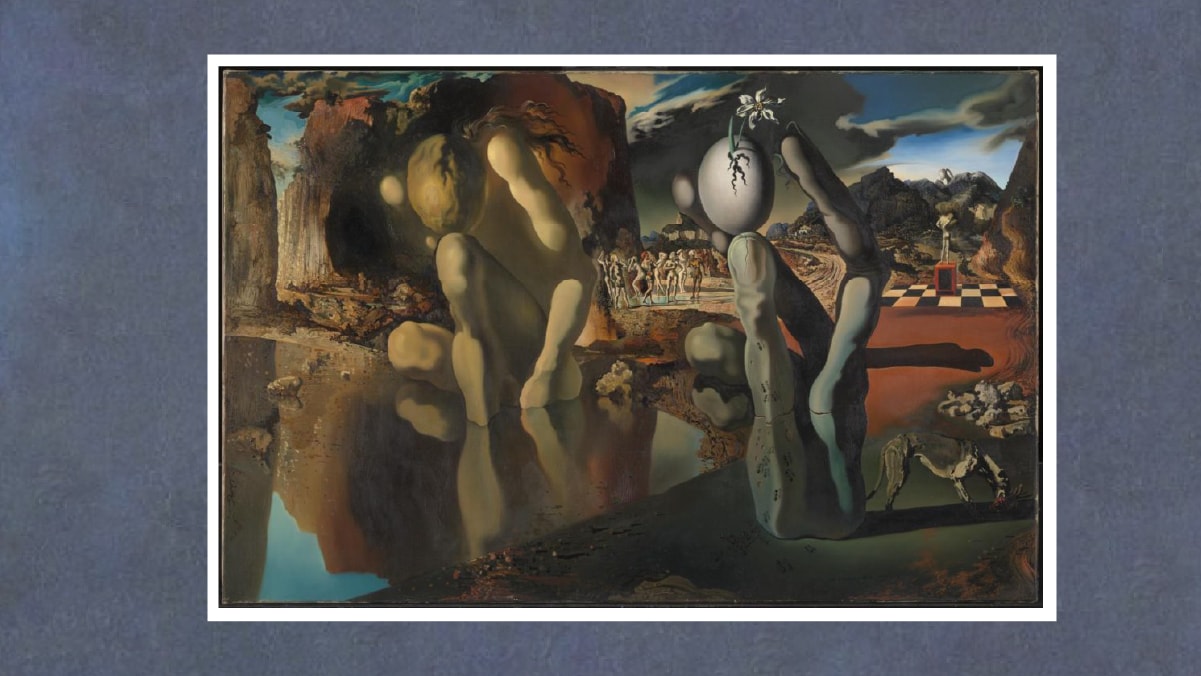 Salvador Dali’s Metamorphosis of Narcissus (1937)