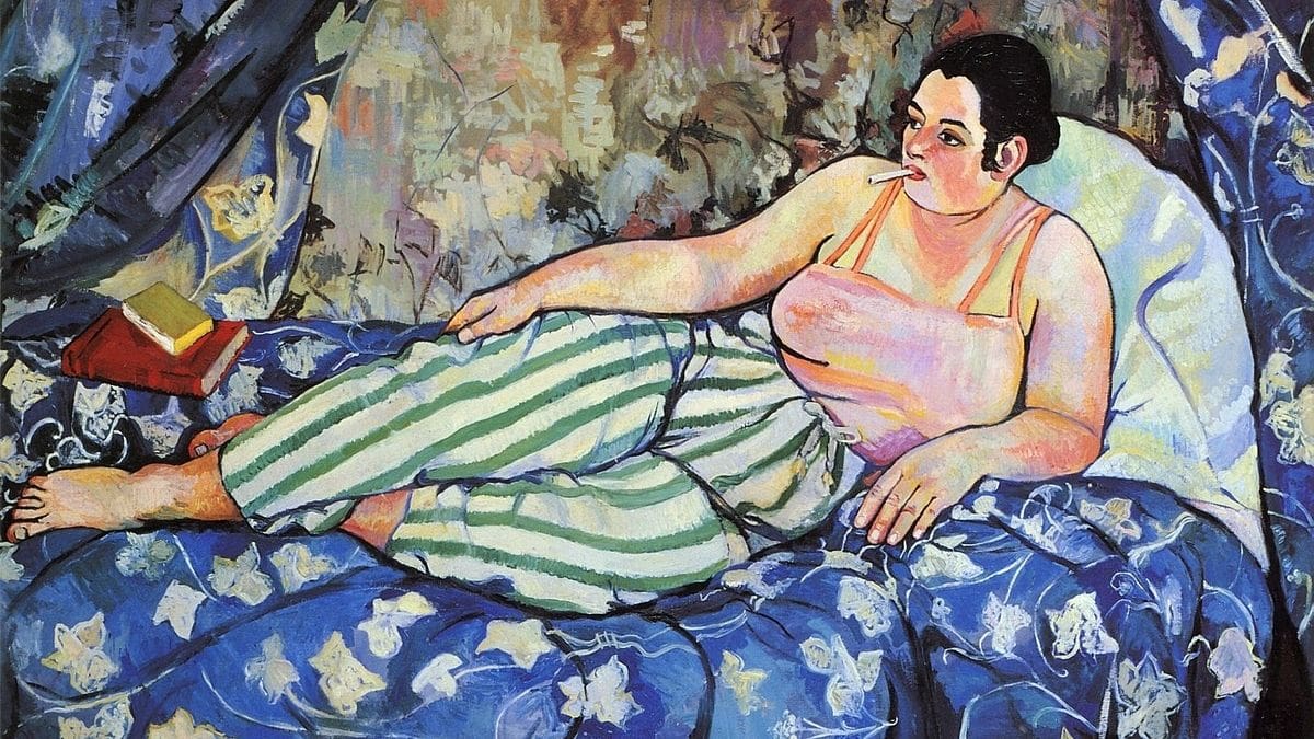 The Blue Room by Suzanne Valadon is one of most famous paintings of women. 