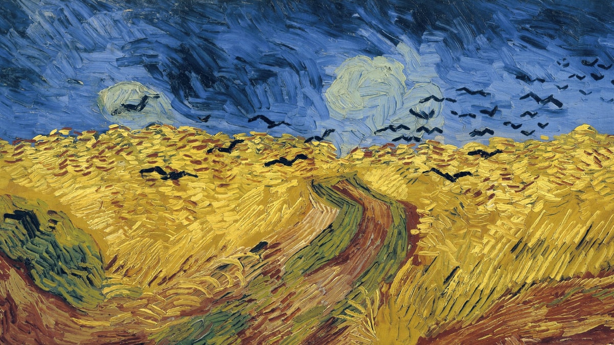 Wheatfield with crows by Vincent Van Gogh
