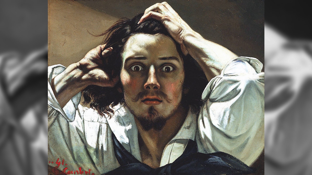 The Desperate Man (1845) - Gustave Courbet  