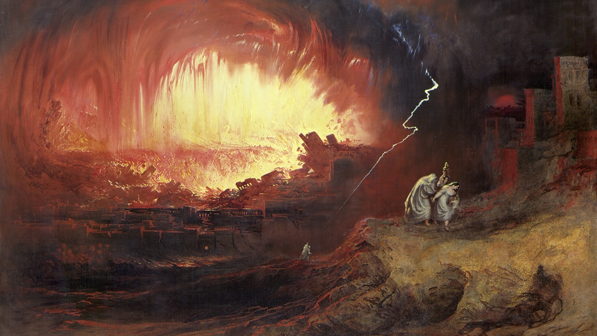 The Destruction of Sodom and Gomorrah (1852) - John Martin  