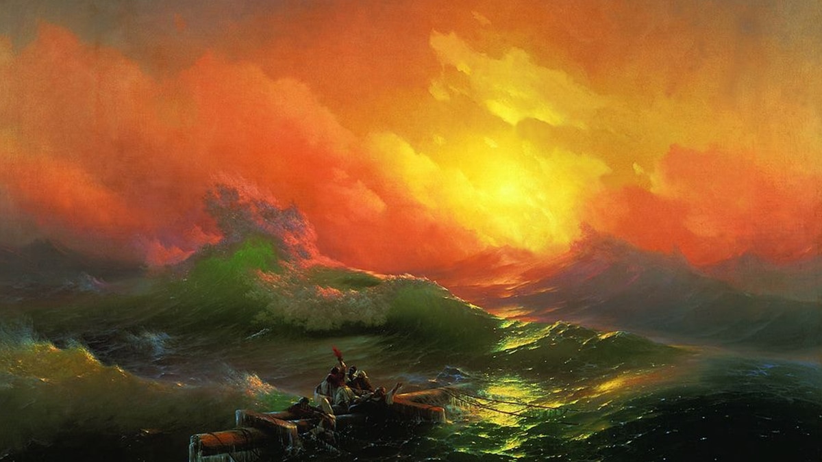 The Ninth Wave (1850) - Ivan Aivazovsky  