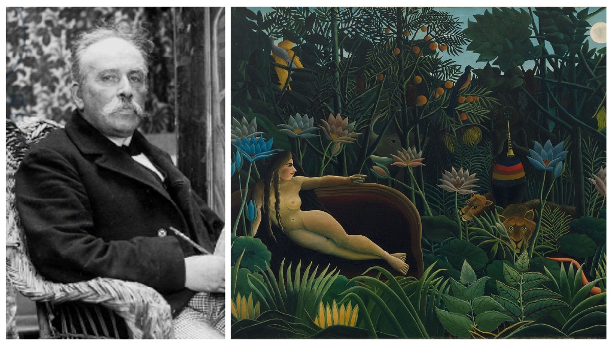 Henri Rosseau post impressionist artists