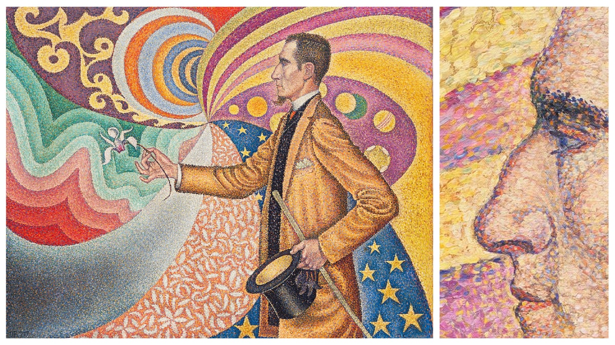 Pointillism in post impressionism