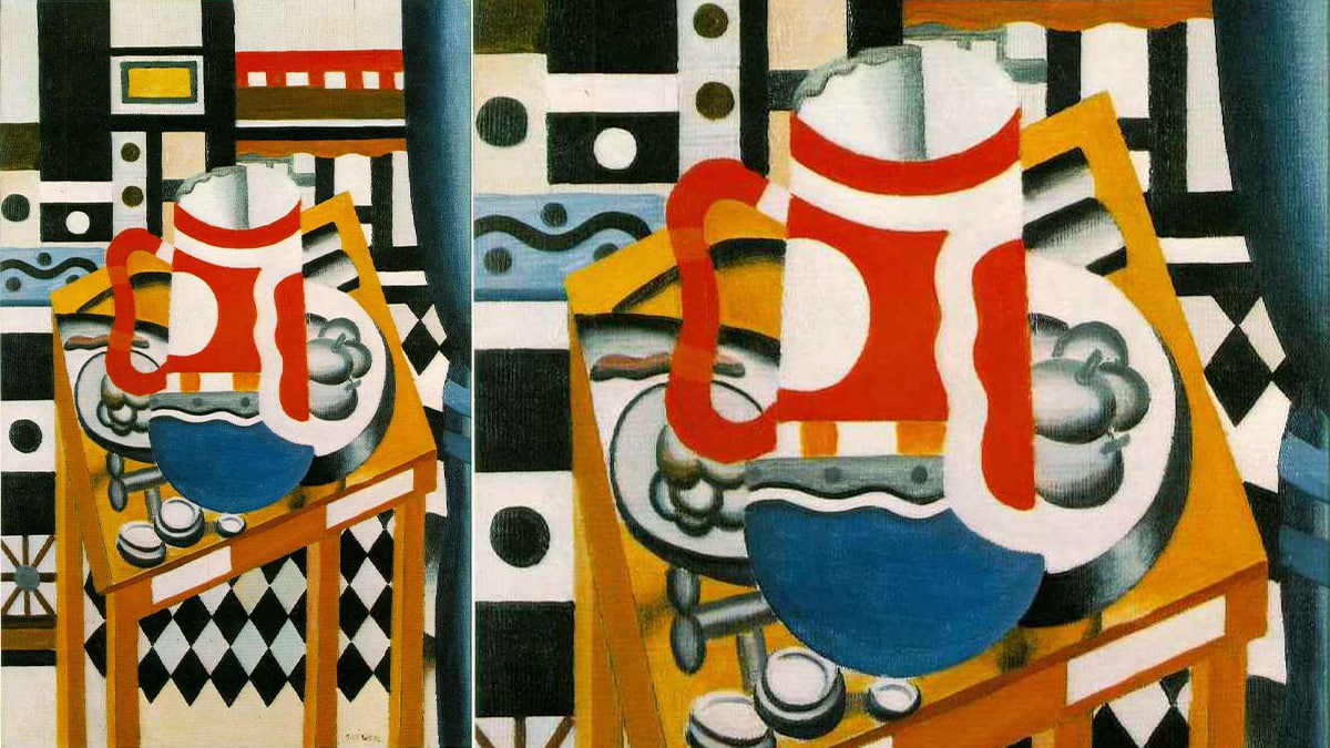 Still Life with a Beer Mug by Fernand Leger