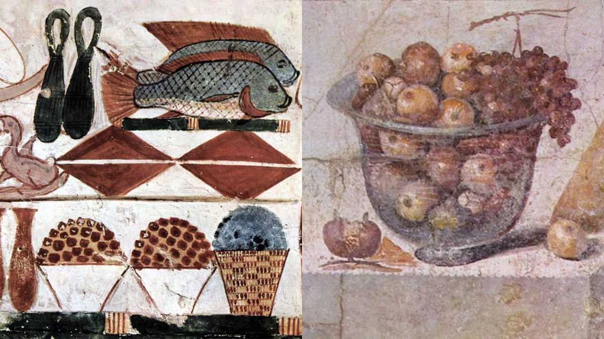 Ancient Still Life paintings