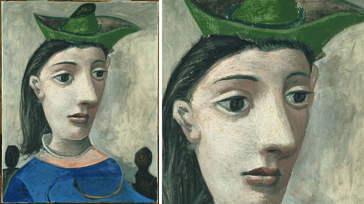 Woman With Green Hat