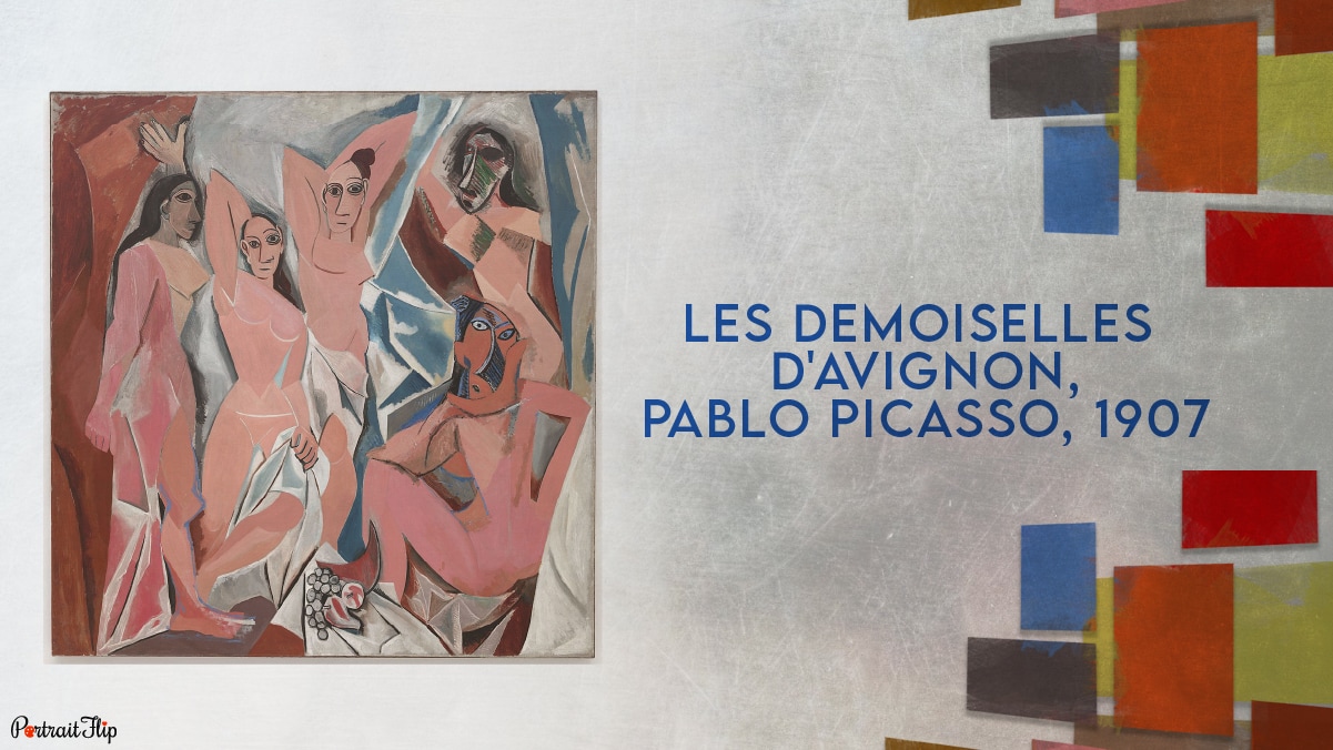 Les Demoiselles d'Avignon is a famous cubist painting,