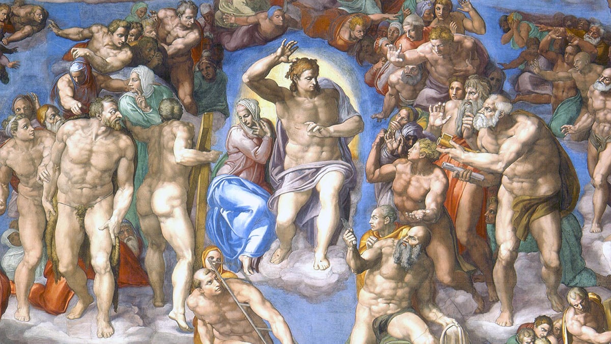 The Last Judgment by Michelangelo