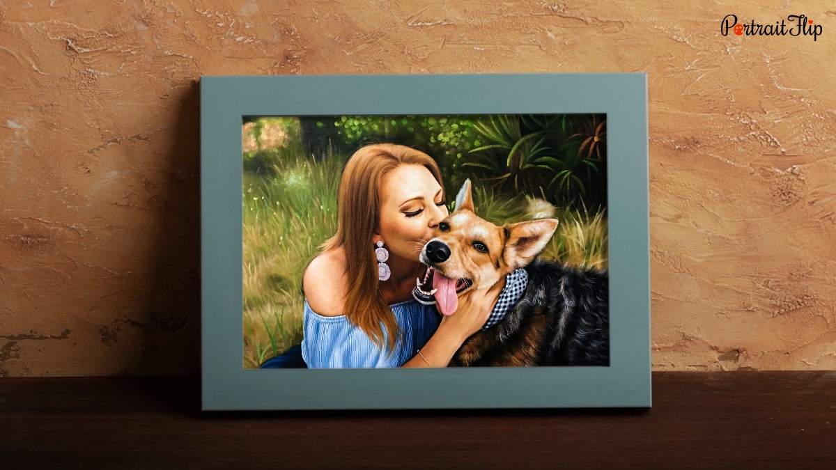 A Customized Dog Portrait