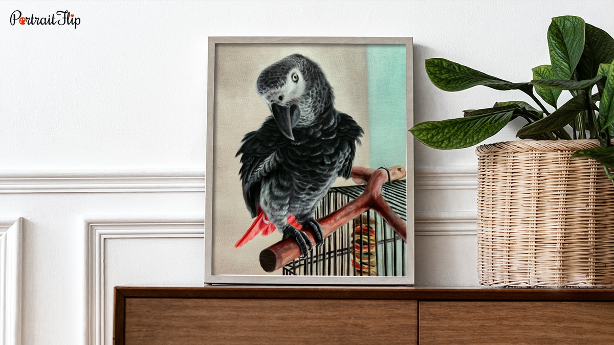 Bird Oil Painting