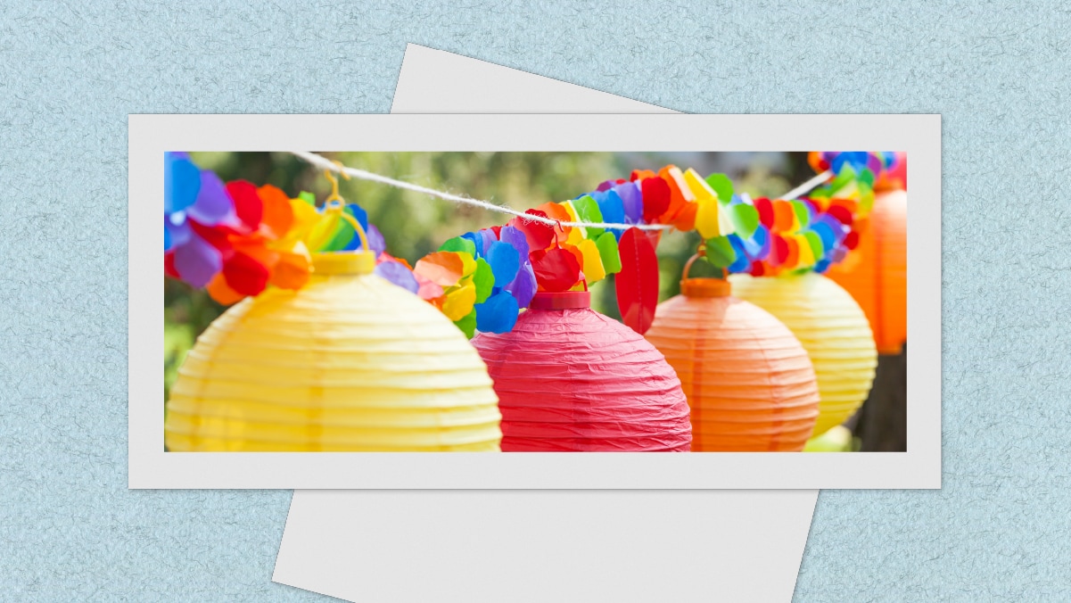 DIY lantern is one of the paper anniversary gifts