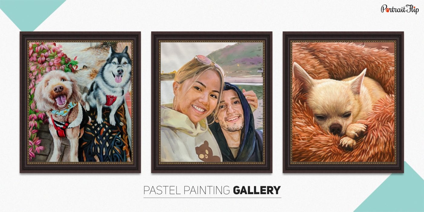 pastel painting gallery cover