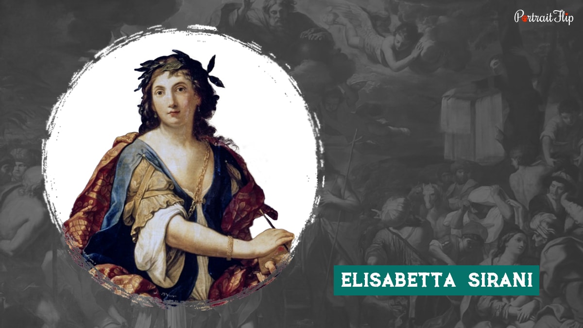 Elisabetta Sirani, a famous painter from Baroque era.