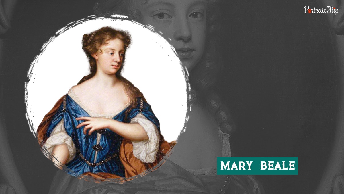 A famous female painter from Baroque era, Mary Beale.