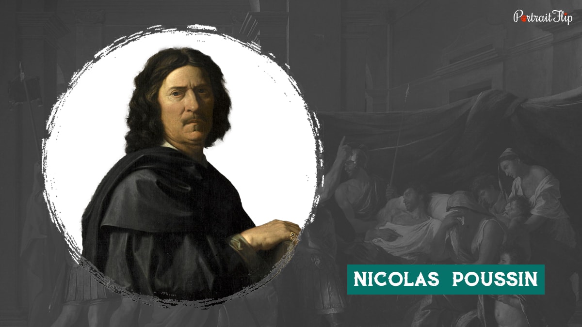 A famous Baroque painter Nicolas Poussin.