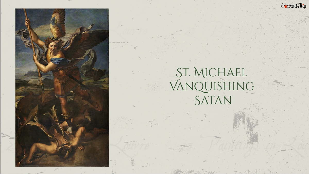 St. Michael Vanquishing Satan is one of the best paintings of Louvre.