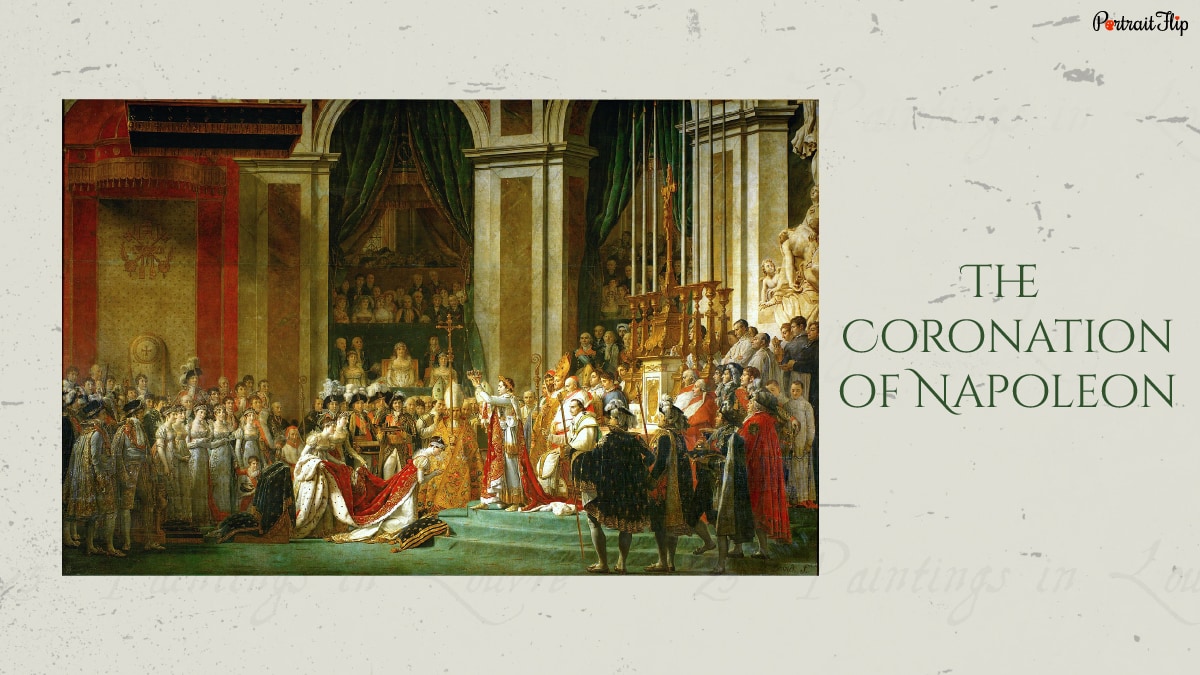 The Coronation of Napoleon is the Louvre museum artwork. 