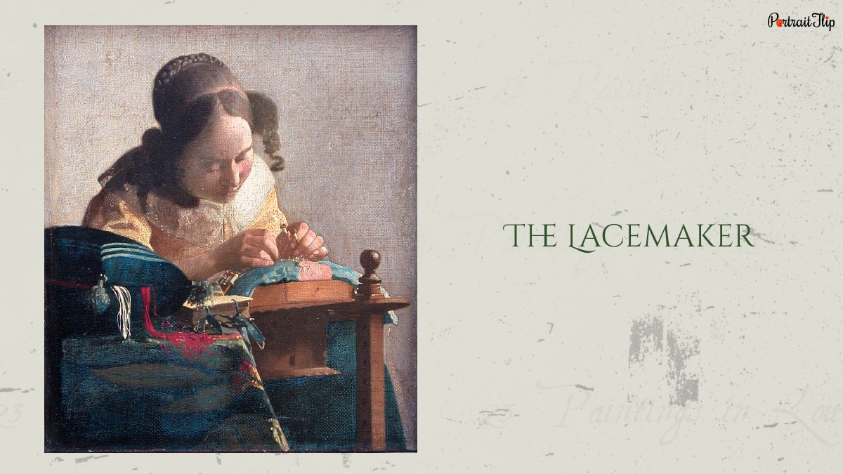 The Lacemaker: one of the famous paintings of Louvre.