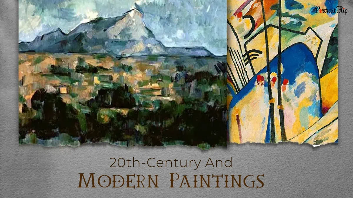 20th century and modern paintings.