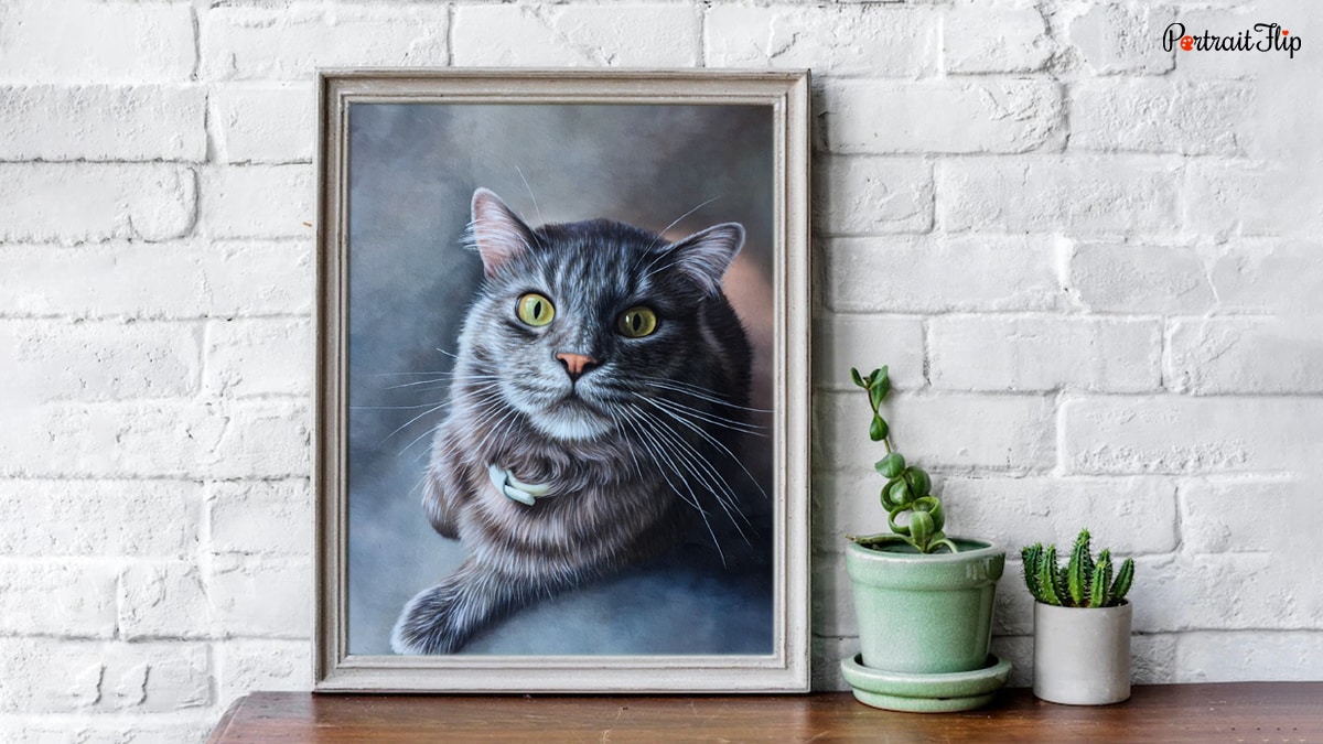 A Beautiful Cat Painting