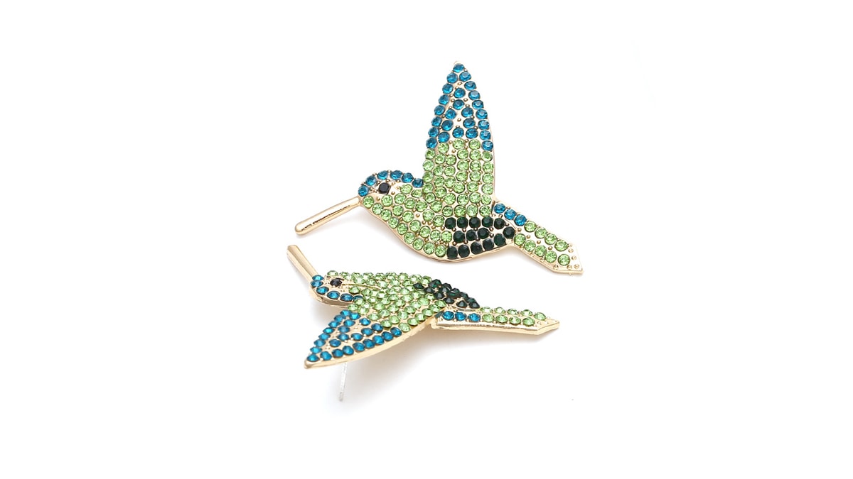 Colorful Bird Earrings 