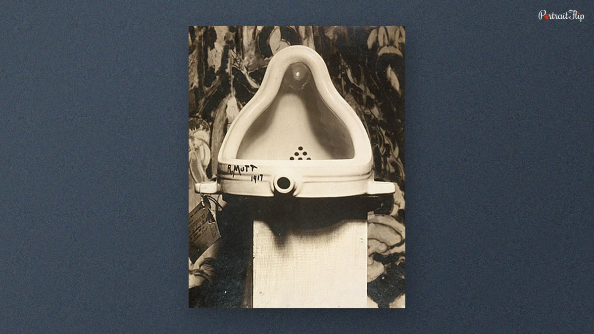 The Fountain by Marcel Duchamp. 