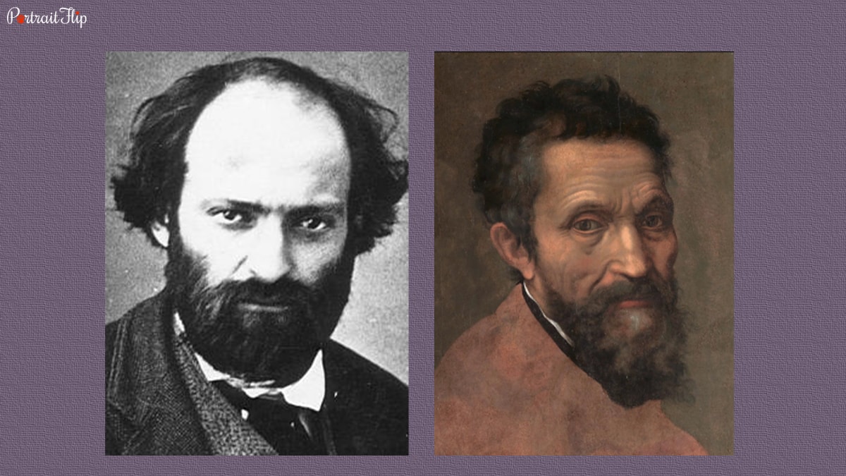 Michelangelo and Paul Cezanne