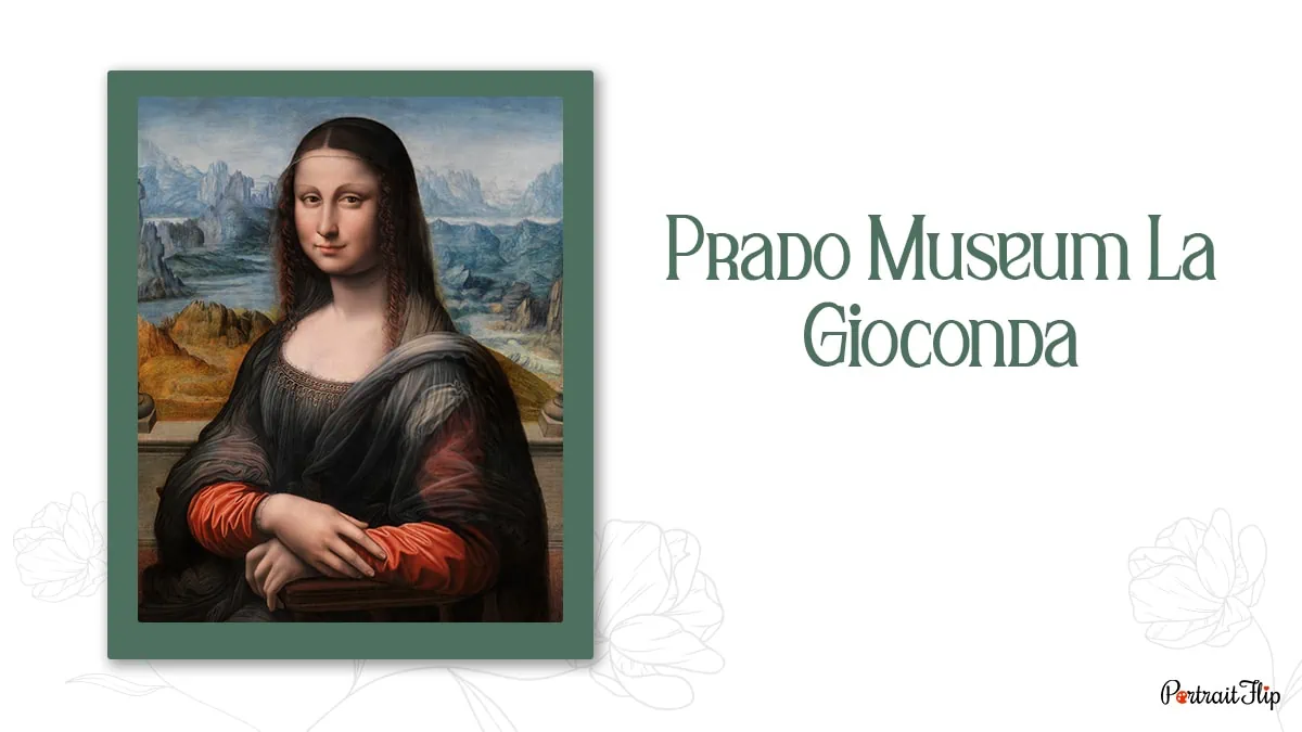 a portrait of Prado Museum La Gioconda