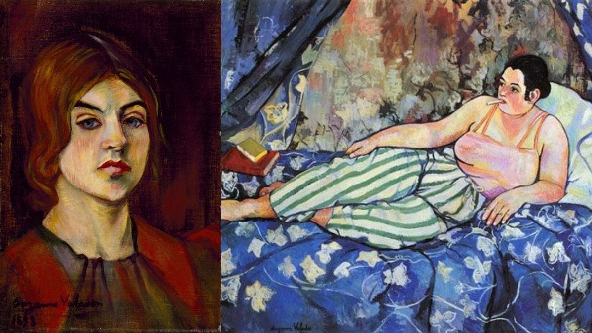 Suzanne Valadon's famous painting