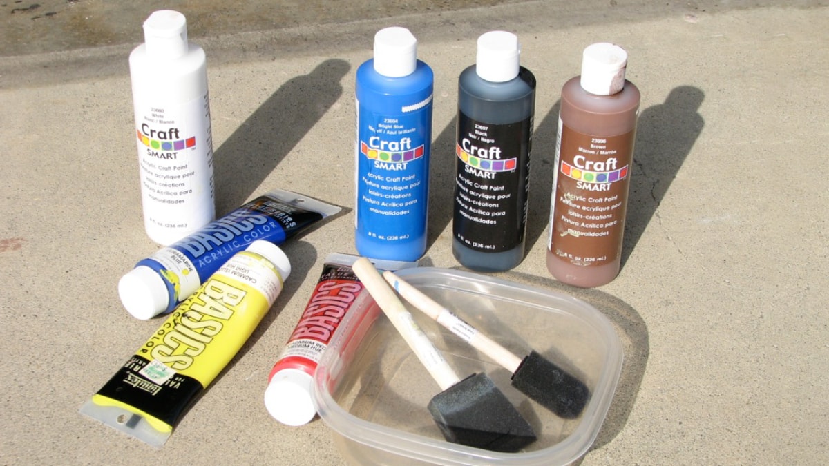 Acrylic supplies, Acrylic Painting Tips