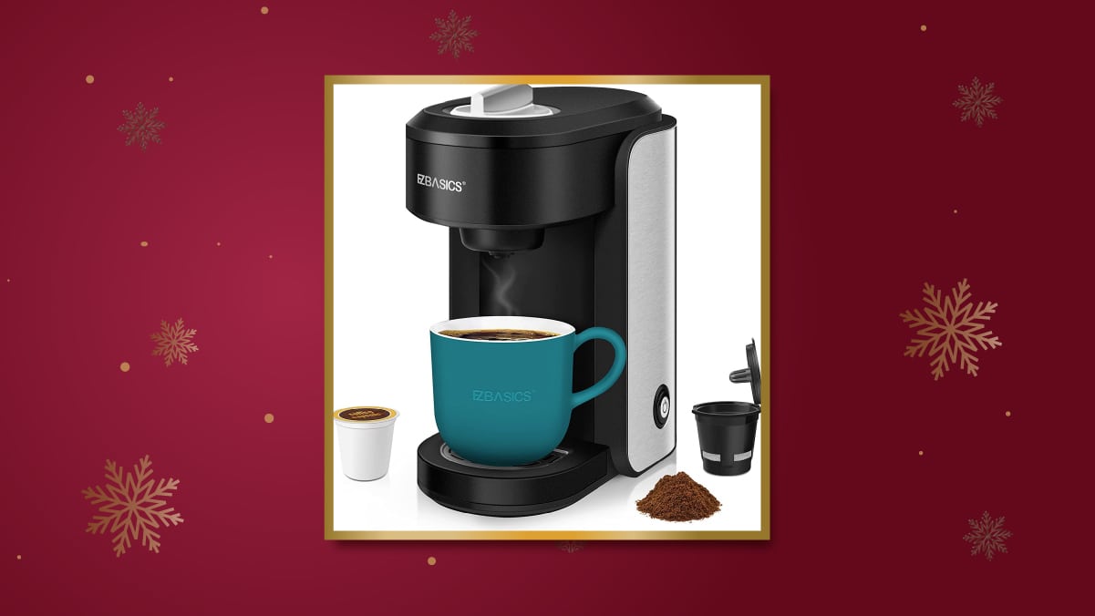 Mini Coffee Maker, Christmas Gift For Her