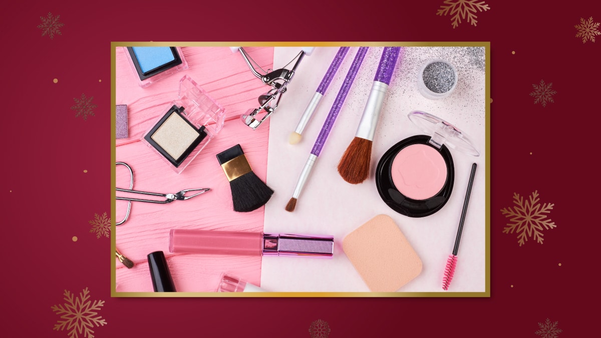 Travel Makeup Kit, Christmas Gift For Her