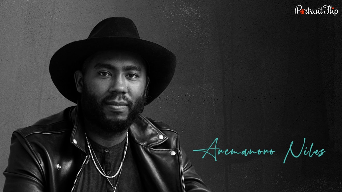 aremanono niles is a male contemporary black artist