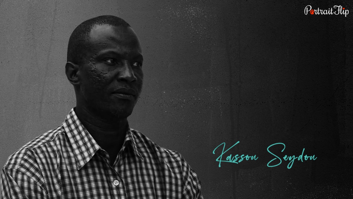 Kassou seydon is a male contemporary black artist