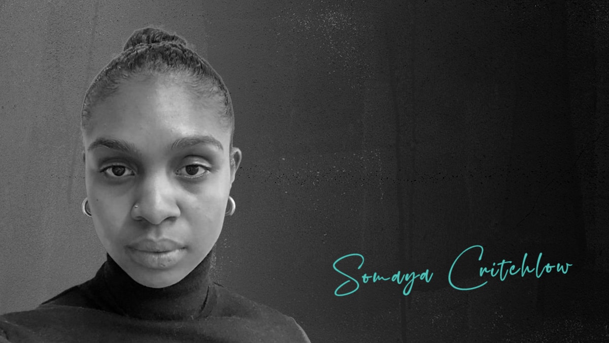 Somaya a female black artist