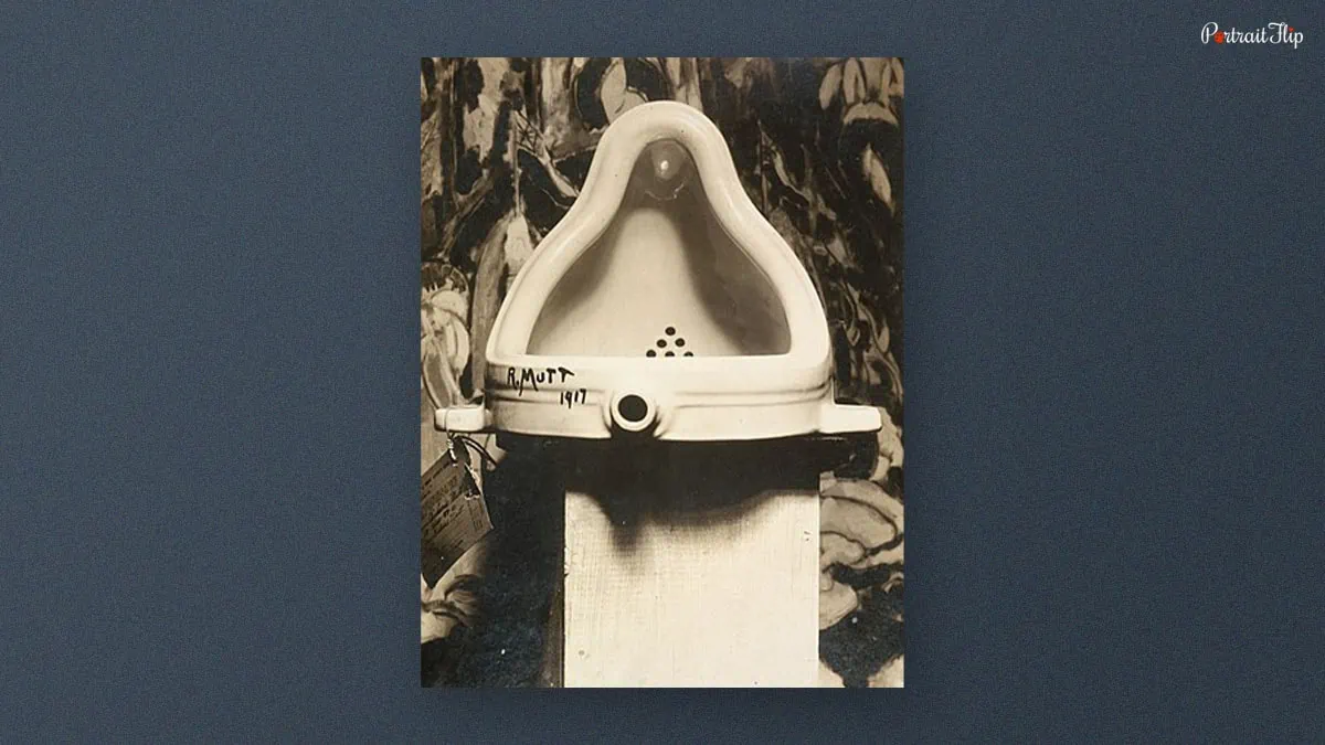 Controversial Artwork Fountain by Marcel Duchamp 