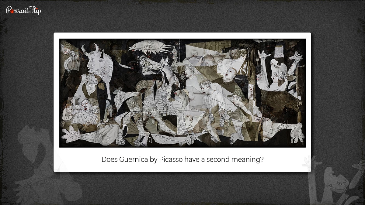 Image of Guernica by Picasso that have a second meaning