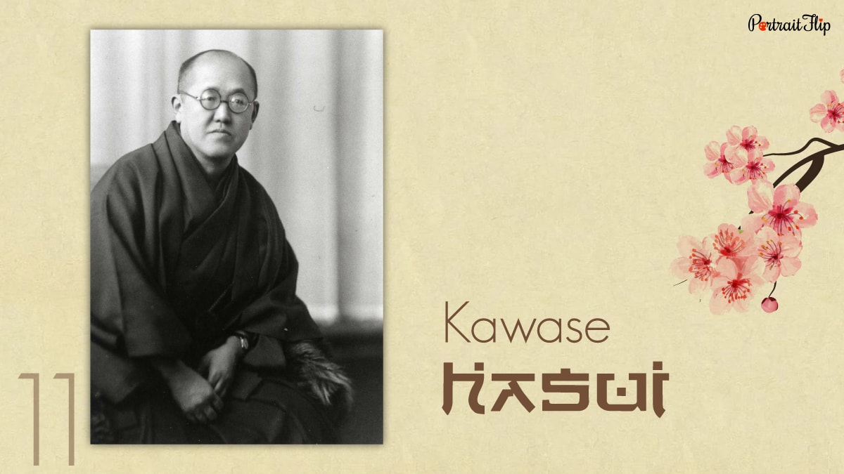 Kawase Hasui, a famous Japanese painter