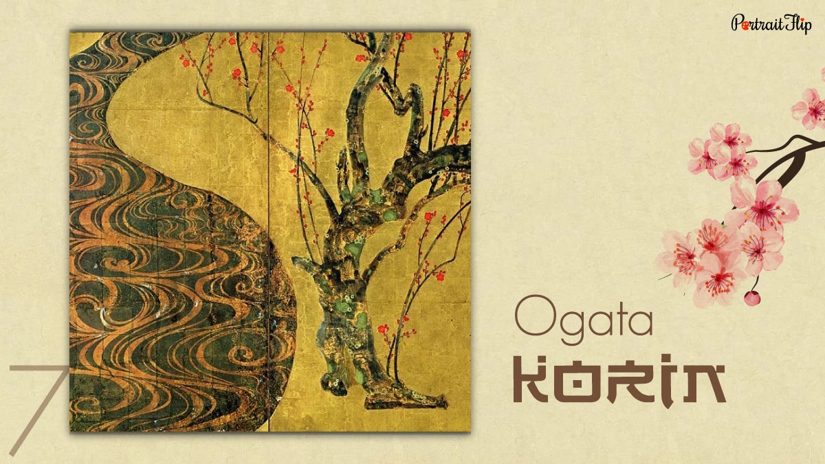 Ogata Korin, a famous Japanese painter