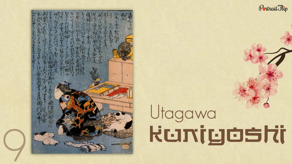 Utagawa Kuniyoshi, a famous Japanese painter