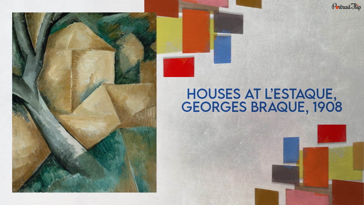 Houses at L’Estaque, a renowned cubist artwork 