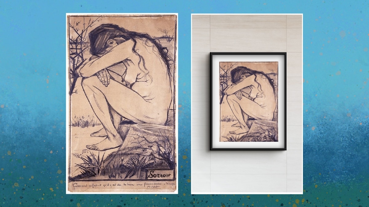 Sorrow vincent Famous Van Gogh Paintings